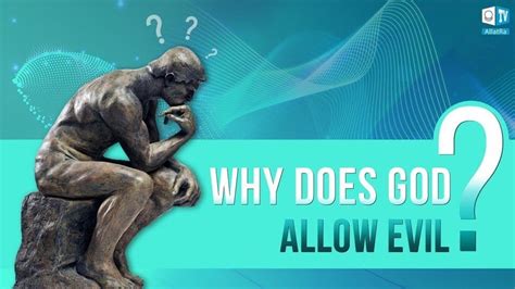Why does god allow evil. Things To Know About Why does god allow evil. 